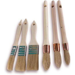 lot-6-pinceaux-professionnels-ref-80089-nezpoli|Pinceaux et accessoires de peinture