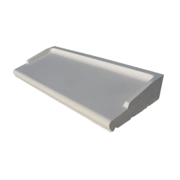 appui-fenetre-beton-polymere-nez-arrondi-rexlan-blanc|Appuis de fenêtre