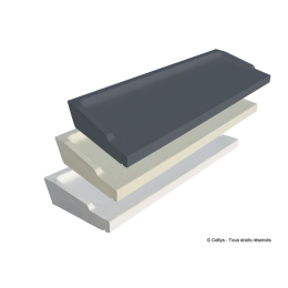appui-fenetre-beton-polymere-nez-carre-rexlan-36cm|Appuis de fenêtre